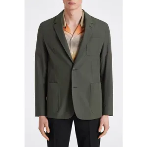 Paul Smith Mens 2btn Sb Jacket Military Green