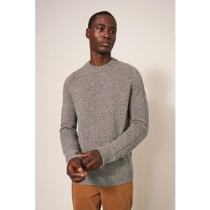 White Stuff Arundel Crew Dark Natural