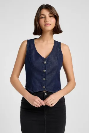 LEE Slim Fitted Vest | Regal blue