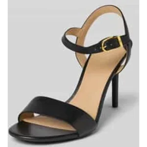 Lauren Ralph Lauren Sandalen van leer met naaldhak, model ‘GWEN’