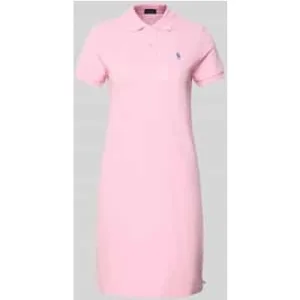 Polo Ralph Lauren Regular fit mini-jurk met logostitching, model ‘Polo’