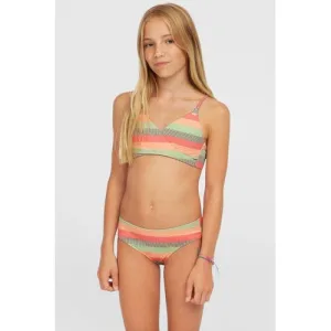 O’Neill crop bikini Bralette oranje/blauw
