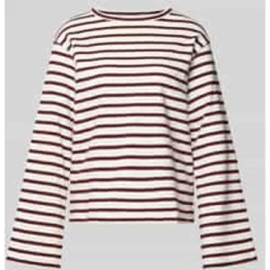 mustang Shirt met lange mouwen en labeldetail, model ‘Sutton’