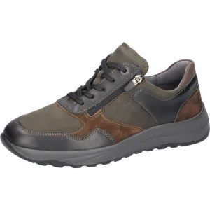 Waldläufer Veterschoenen K-JOHN Comfort schoen, lage schoen, sneaker in extra wijdte K voor de krachtige voet