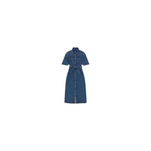 Dames denim jurk Lee Maxi Western