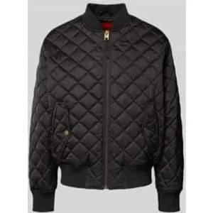 HUGO Regular fit gewatteerd jack met opstaande kraag, model ‘BICOL2541’