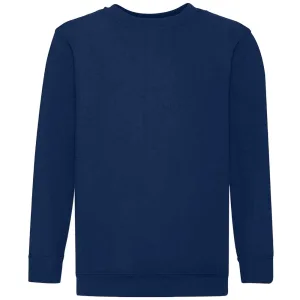 Fruit of the Loom Kids / Kinderen Klassieke Drop Schouder Sweatshirt (Marine)