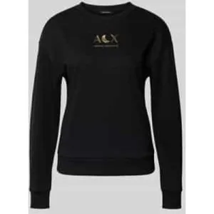Armani Exchange Sweatshirt met logo en ronde hals
