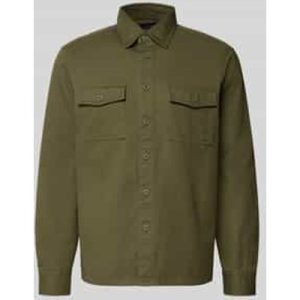 Christian Berg Men Overhemdjack met knoopsluiting