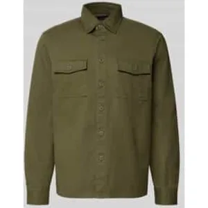 Christian Berg Men Overhemdjack met knoopsluiting