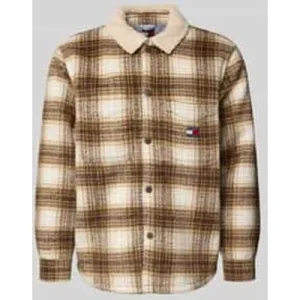 Tommy Jeans Oversized overhemdjack met all-over motief