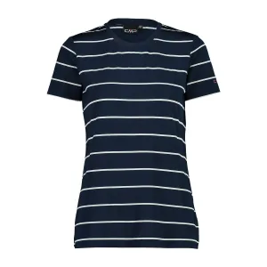 Gestreept T-shirt met ronde hals voor dames CMP