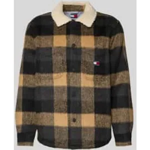 Tommy Jeans Oversized overhemdjack met teddyfleece