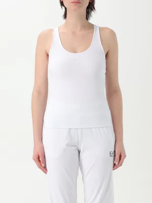 Geribbelde Tanktop Slim Fit