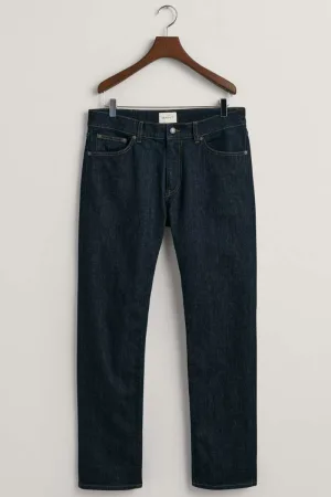 GANT Jeans Marine, Effen