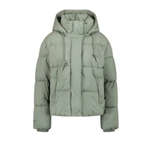 America Today gewatteerde jas groen