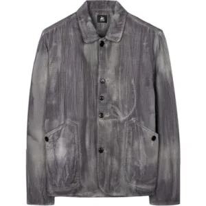 Paul Smith Mens Midnight Purple Soft Jacket Dark Violet