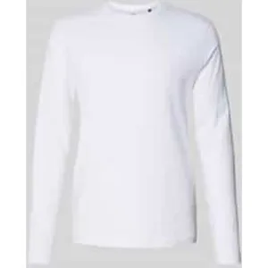 Christian Berg Men Shirt met lange mouwen en geribde ronde hals