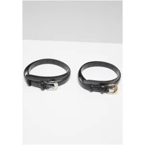 Dunne damesriem met gesp Urban Classics (x2)