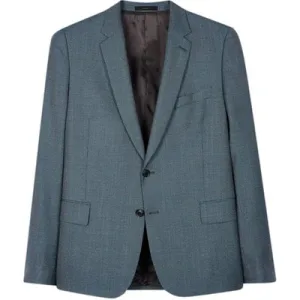 Paul Smith Gents Tailored Fit 2 Btn Jacket Greyish Blue