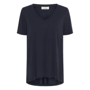 Dames-T-shirt Soaked in Luxury Columbine