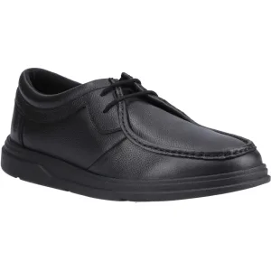 Hush Puppies Ronan Mocc Leren Zwarte Mocassins Schoenen Van Leather Boys