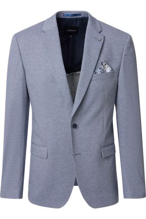 Venti Blazer blauw, Effen