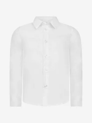 Emporio Armani Jungen Katoenen Langsleeve Merken Shirt