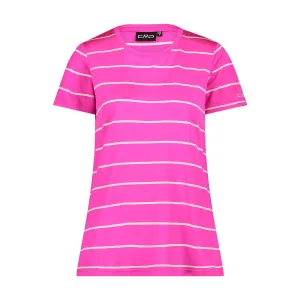 Gestreept T-shirt met ronde hals voor dames CMP