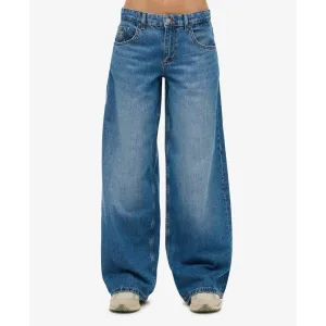 Baggy jeans voor vrouwen Superdry Low Rise