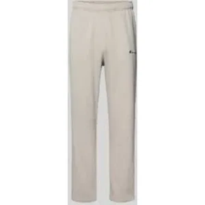 Champion Straight fit sweatpants met labelstitching