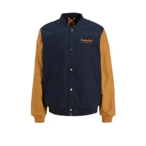 Timberland bomberjack blauw/bruin