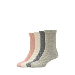 s.Oliver Sokken Warm & cozy met elastische taille (4 paar)