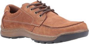 Hush Puppies Tucker Leren Heren Tan Nubuck Veterschoenen
