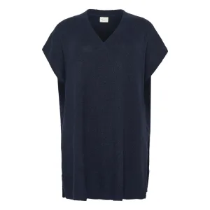 Vrouwen tricot poncho KAFFE Curve Annett