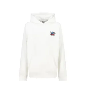 America Today hoodie met backprint wit
