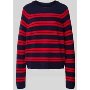 ARMEDANGELS Loose fit gebreide pullover van pure wolmix, model ‘LILIRIAA FINE STRIPES’