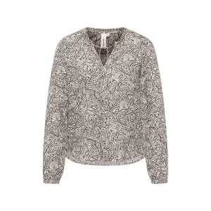 Damesblouse met lange mouwen Ragwear Ione Print