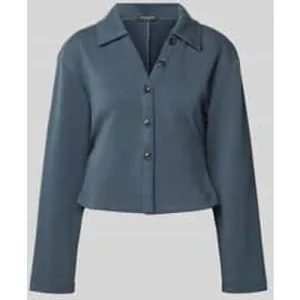 Scotch & Soda Kort blouseshirt met platte kraag en knoopsluiting