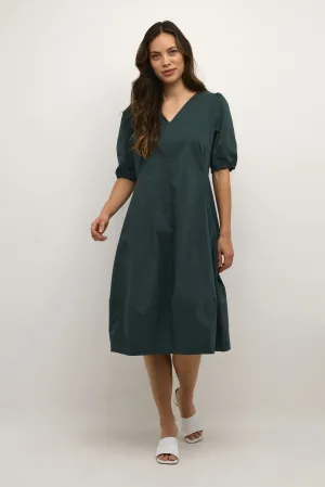 Jurk Casual fit Botanical Garden green