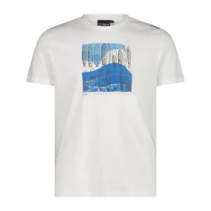 T-shirt met tropische print CMP