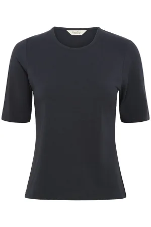 T-shirt NemiPW Slim fit navy blue