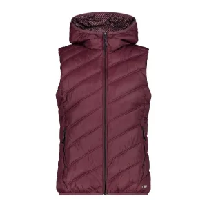 Mouwloos damesjack met capuchon CMP