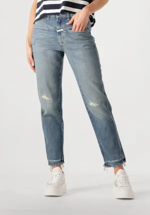 Mom Jeans Dames Pedal Pusher,