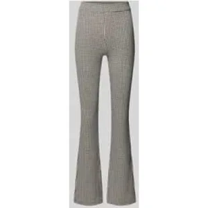 HUGO Slim fit bell bottom van een mix van katoen en viscose, model ‘NAROSETTA’