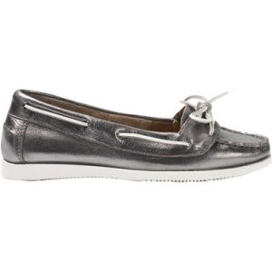 White Stuff Betty Boat Shoe Pewter