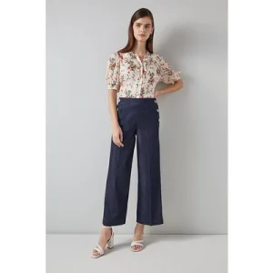 LK Bennett Nur Crop Straight Jeans  Indigo