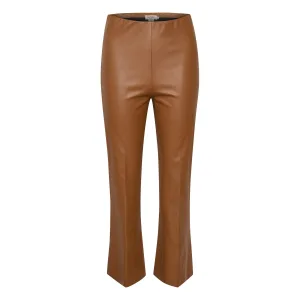 Damesbroek Soaked in Luxury Kaylee PU Kickflare