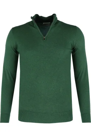 ETERNA Trui donkergroen, Effen