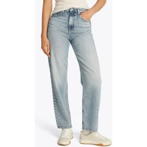 Tommy Hilfiger Layla Regular Fit Straight Leg Jeans Light Blue